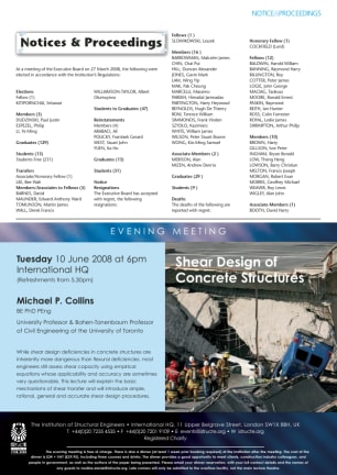 Notices and Proceedings