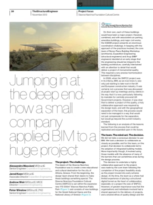 Jumping in at the deep end: how a small company applied BIM to a huge project