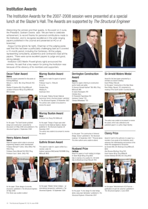 Institution Awards