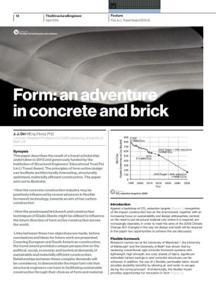 Form: an adventure in concrete and brick
