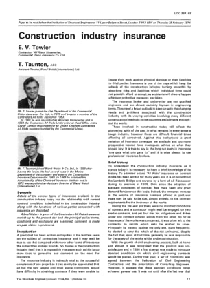 Construction Industry Insurance