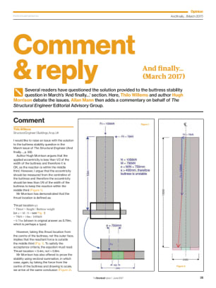 Comment & reply: And finally… (March 2017)