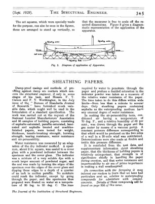 Sheathing Papers