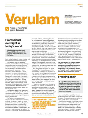 Verulam (readers' letters – October 2017)