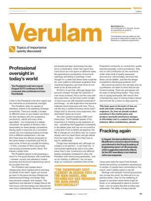 Verulam (readers' letters – October 2017)