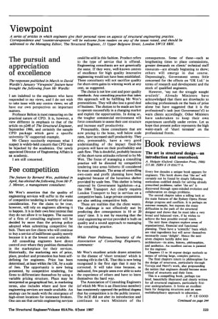 Response to Responses to  Viewpoint on The Pursuit of Appreciation of Excellence by David Wardle