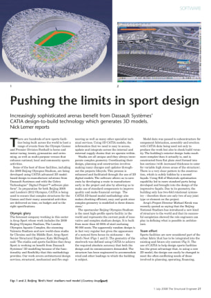 Pushing the limits in sport design