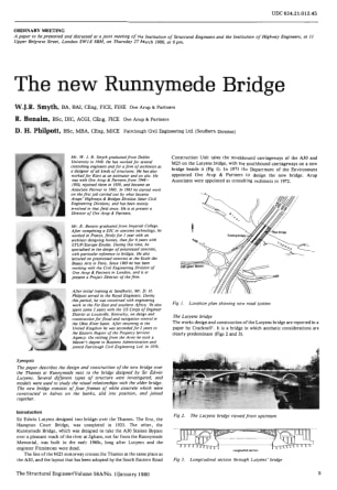 The New Runnymede Bridge