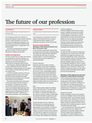 The future of our profession