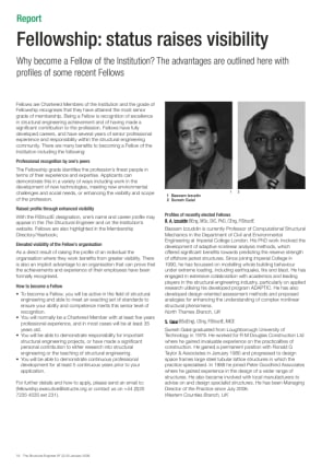 Fellowship: status raises visibility