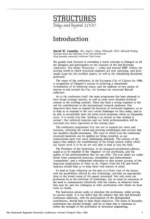 Structures Today and Beyond 2000
