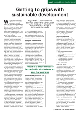 Getting to grips with sustainable development