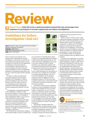 Book review: Guidelines for failure investigation (2nd ed.)