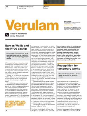 Verulam (readers' letters – February 2016)