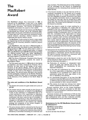 The MacRobert Award