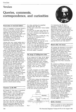 Queries, Comments, Correspondence and Curiosities