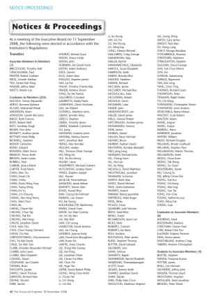 Notices and Proceedings