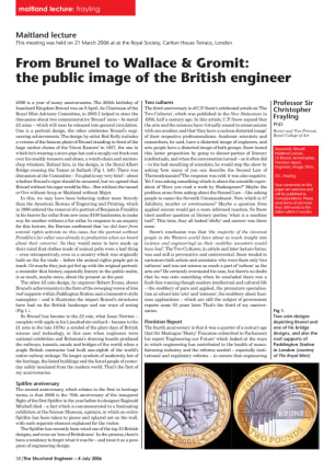 From Brunel to Wallace &#38; Gromit: the public image of the British engineer