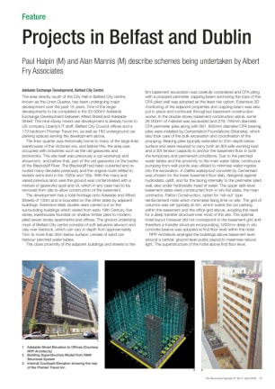 Projects in Belfast and Dublin