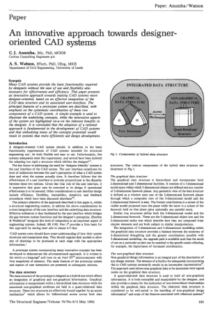 An Innovative Approach Towards Designer-Orientated CAD Systems