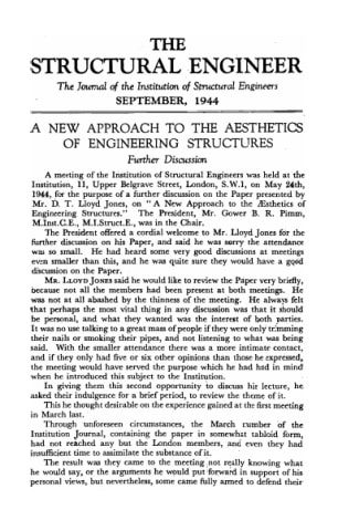 A New Approach to the Aesthetics of Engineering Structures. Further Discussion