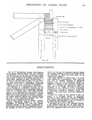 Discussion on Casing Piles