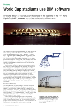 World Cup stadiums use BIM software