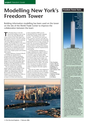 project: freedom tower