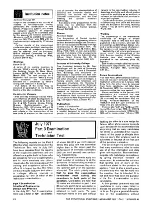 July 1971 Part 3 Examination and Technician Test