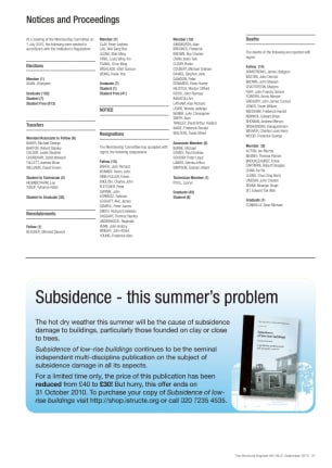 Notice and Proceedings