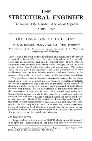 Old Cast-Iron Structures