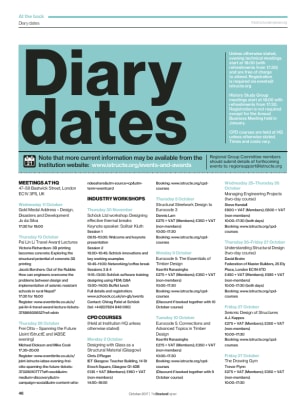 Diary dates (October 2017)