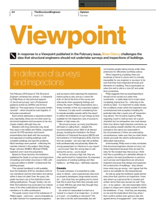 Viewpoint: In defence of surveys and inspections
