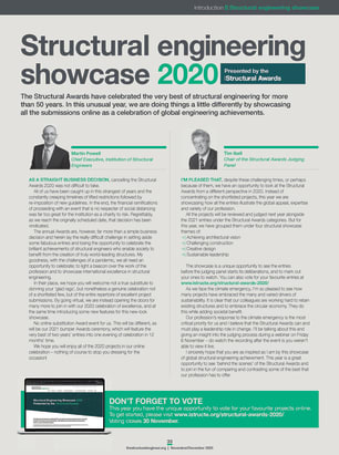 Structural engineering showcase 2020