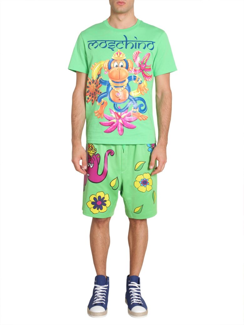 moschino green shirt