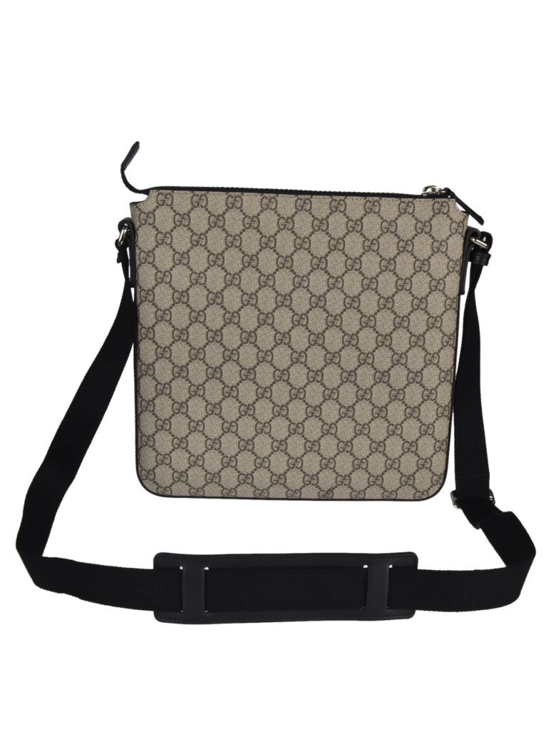 Gucci - Gucci Gg Supreme Shoulder Bag - Beige, Men&#39;s Bags | Italist