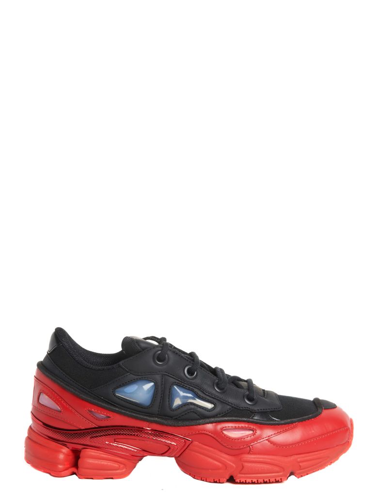 ADIDAS BY RAF SIMONS Men'S Ozweego Iii Trainer Sneaker, Black/Red in Nero | ModeSens