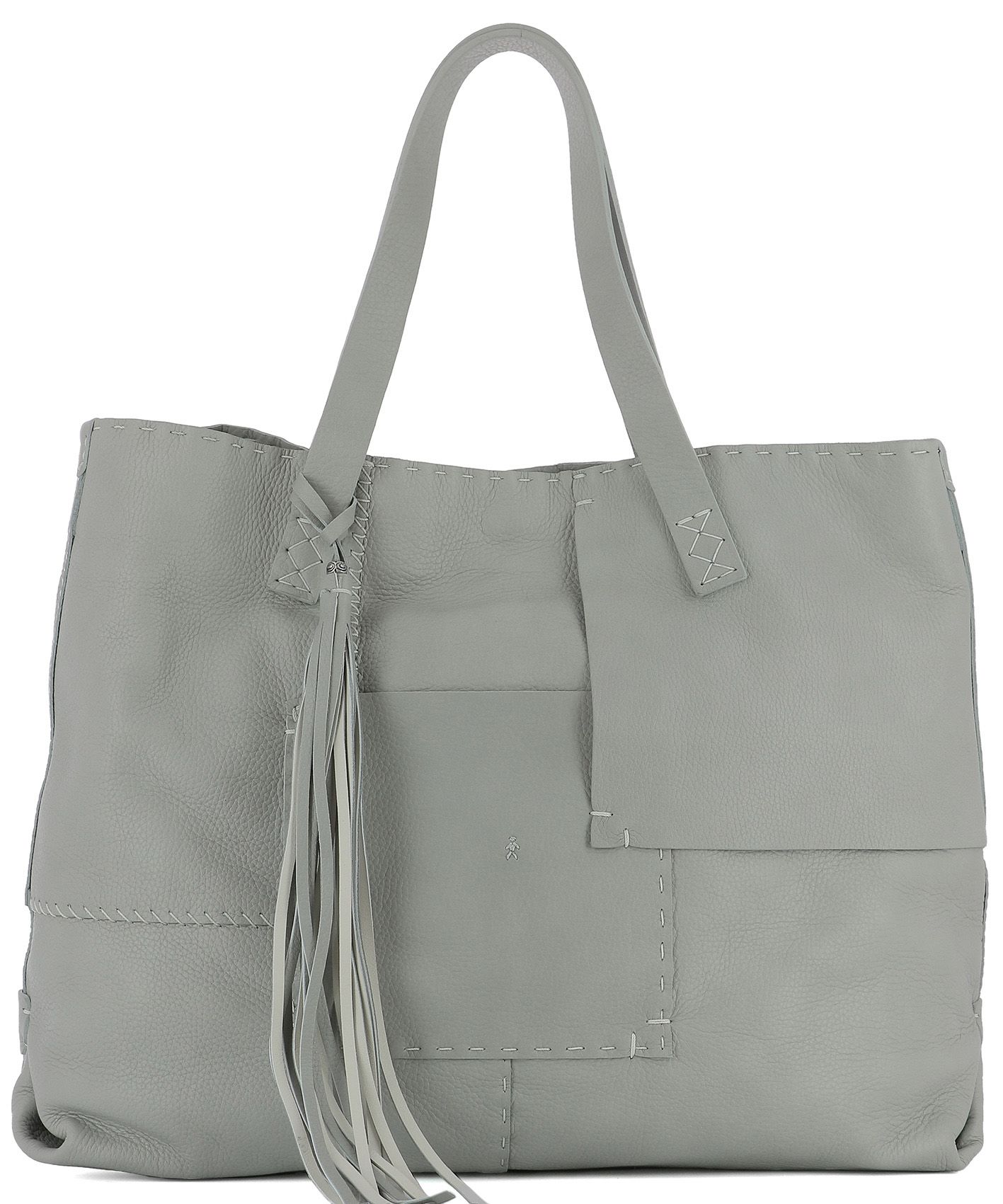 henry beguelin - Grey Leather Shoulder Bag - Grey, Women&#39;s Shoulder Bags | Italist