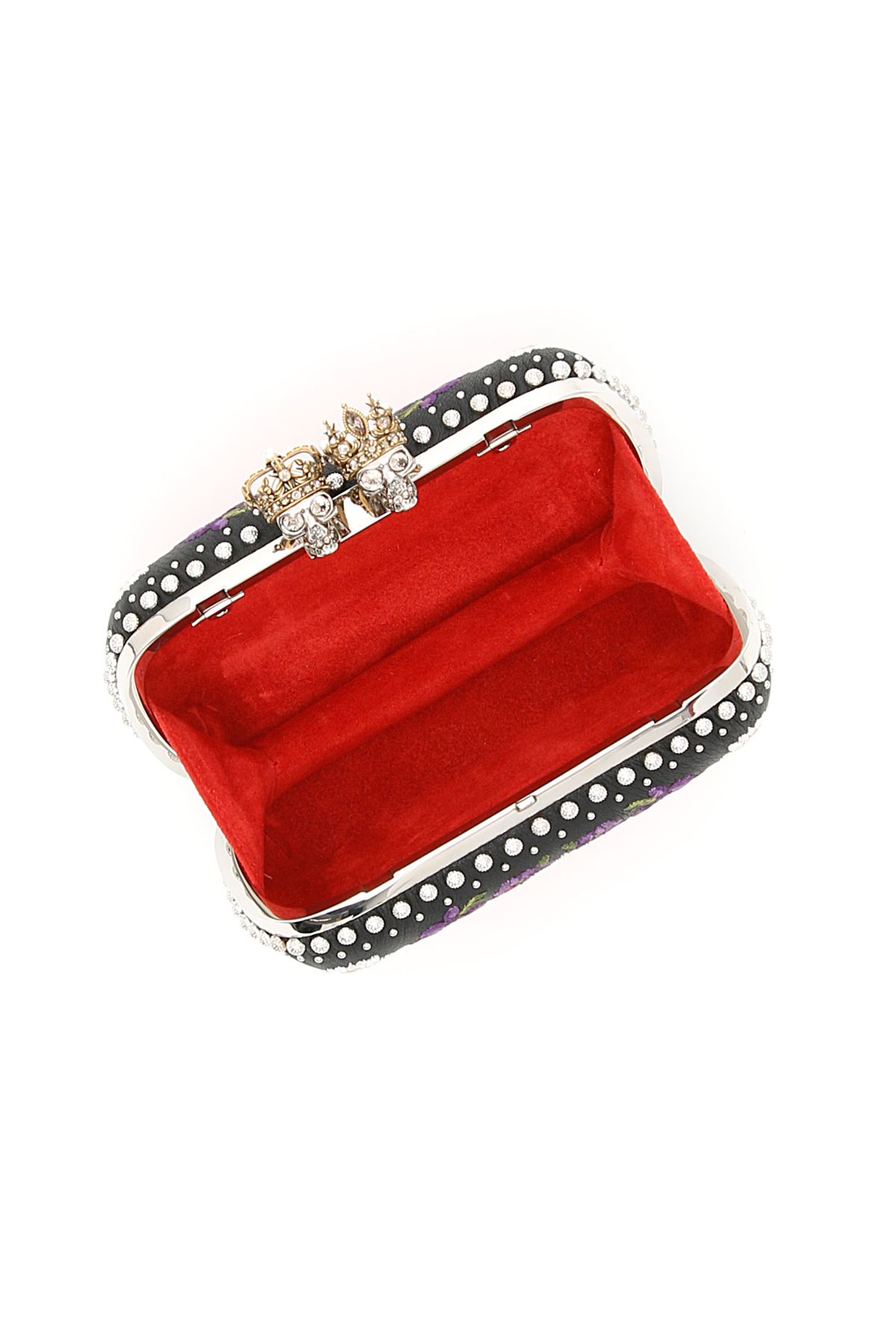 skeleton queen and king clutch