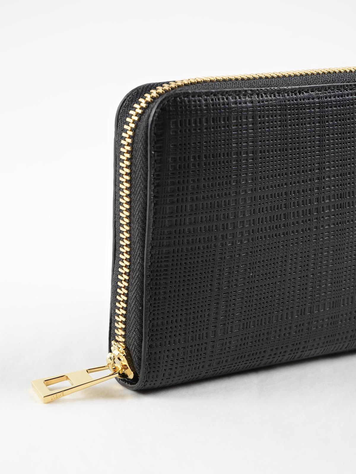 Loewe - Loewe Leather Zip Around Wallet - Black, Women&#39;s Wallets | Italist