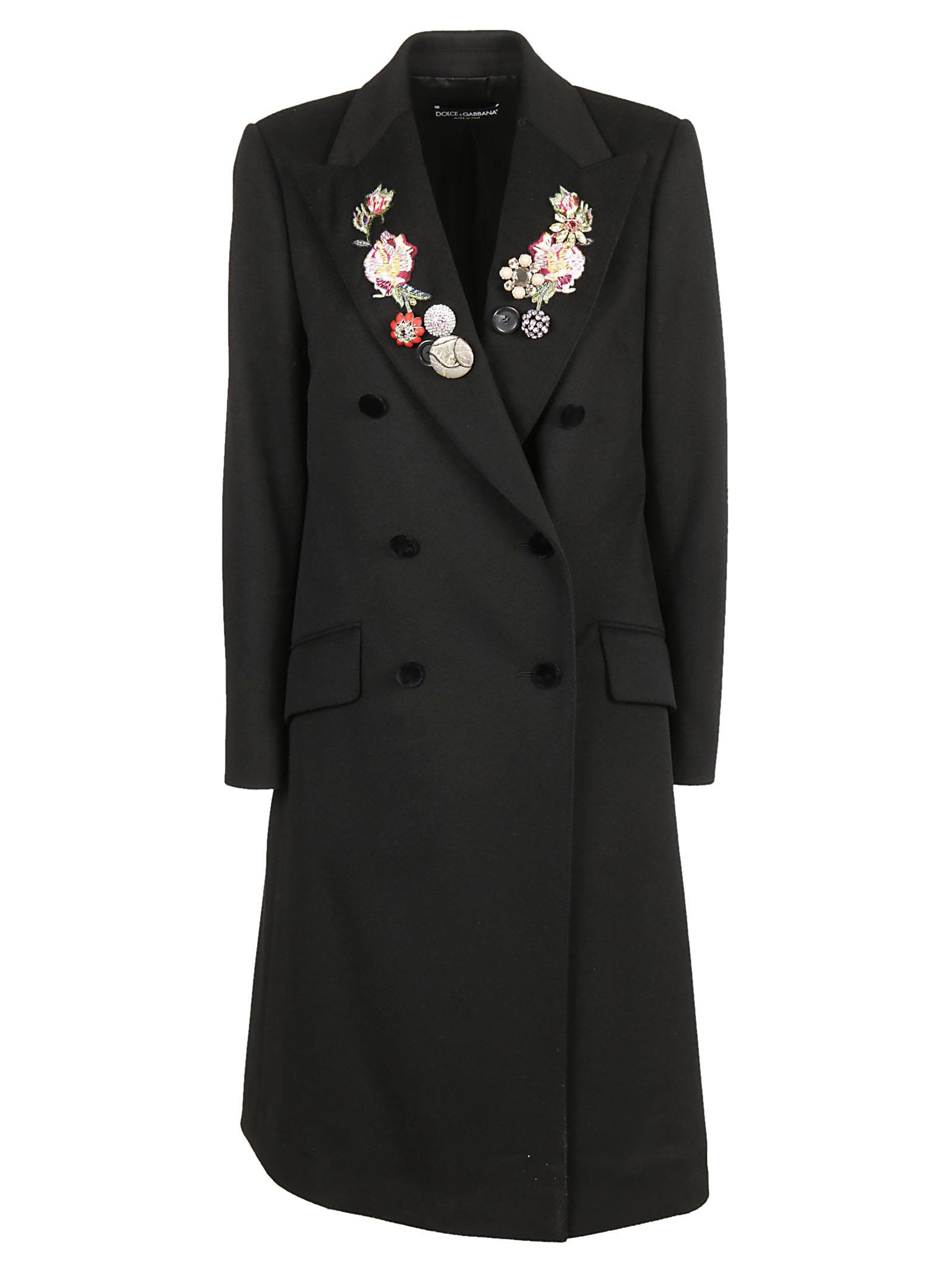 Dolce & Gabbana - Dolce & Gabbana Double Breasted Coat, Women's Coats ...
