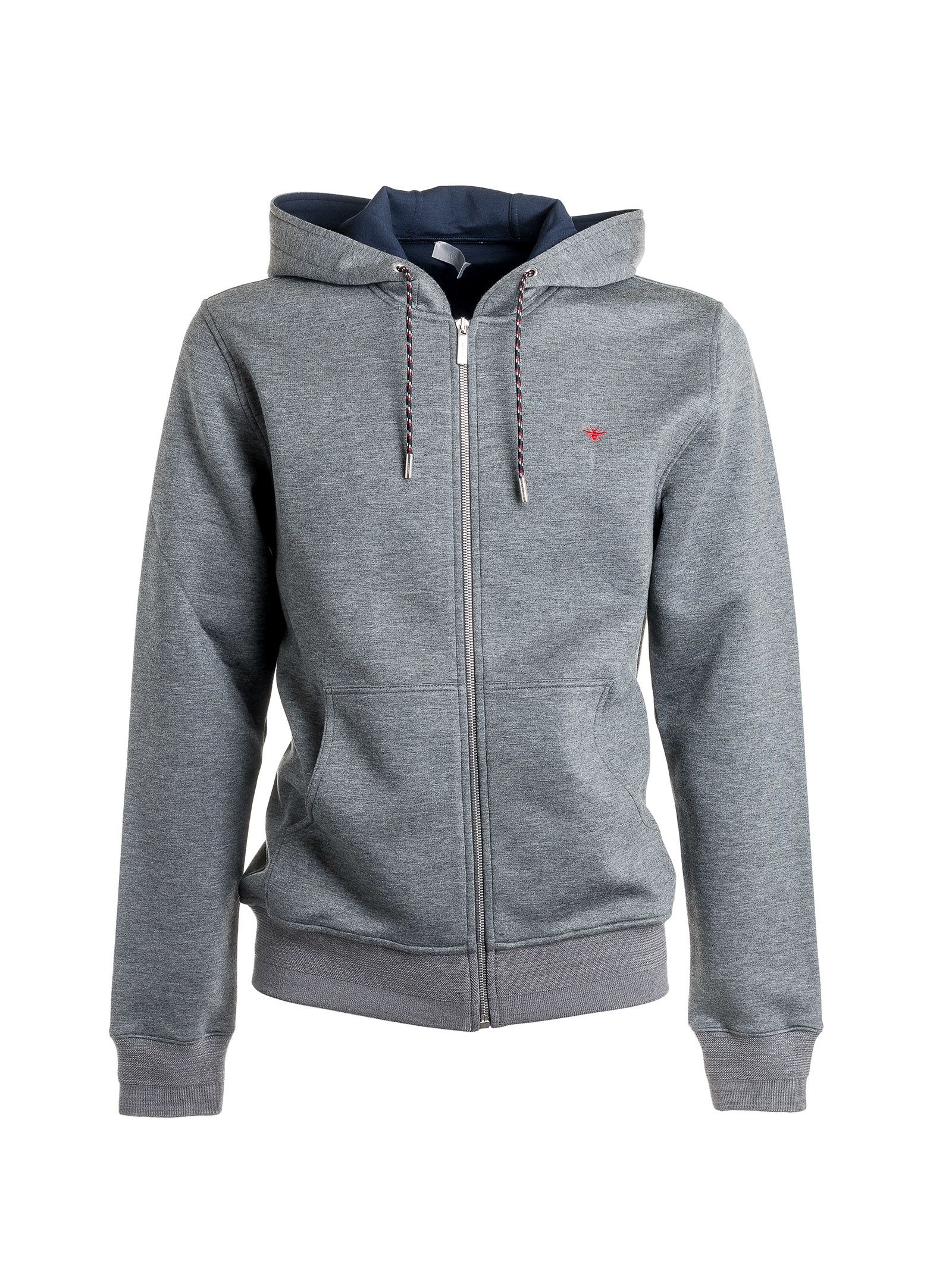 dior archives patch grey hoodie