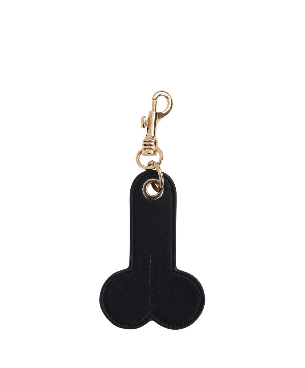 J.W.Anderson Gold-Tone Keychain In Black | ModeSens