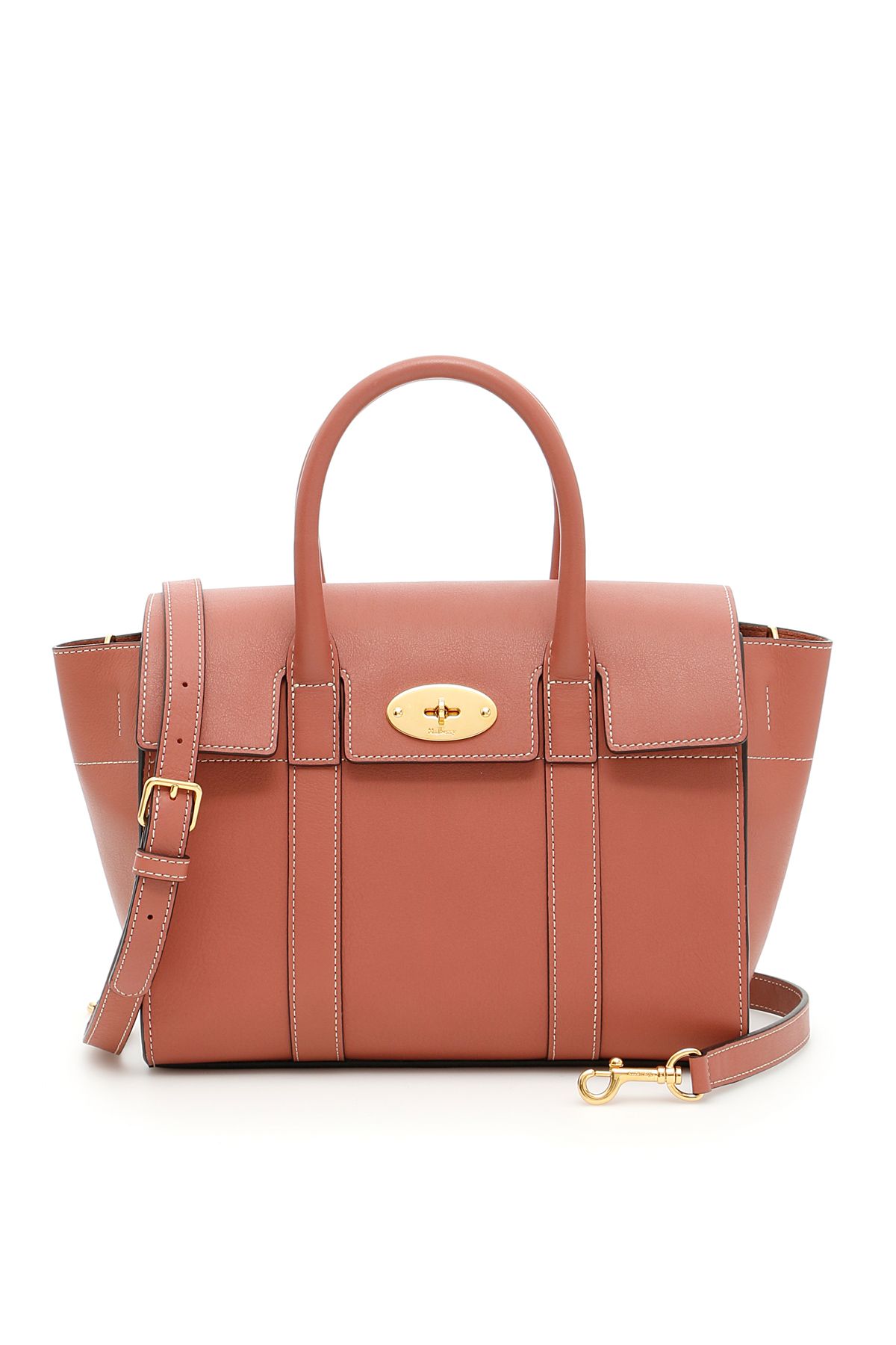 MULBERRY SMALL BAYSWATER BAG, ANTIQUE PINKROSA | ModeSens