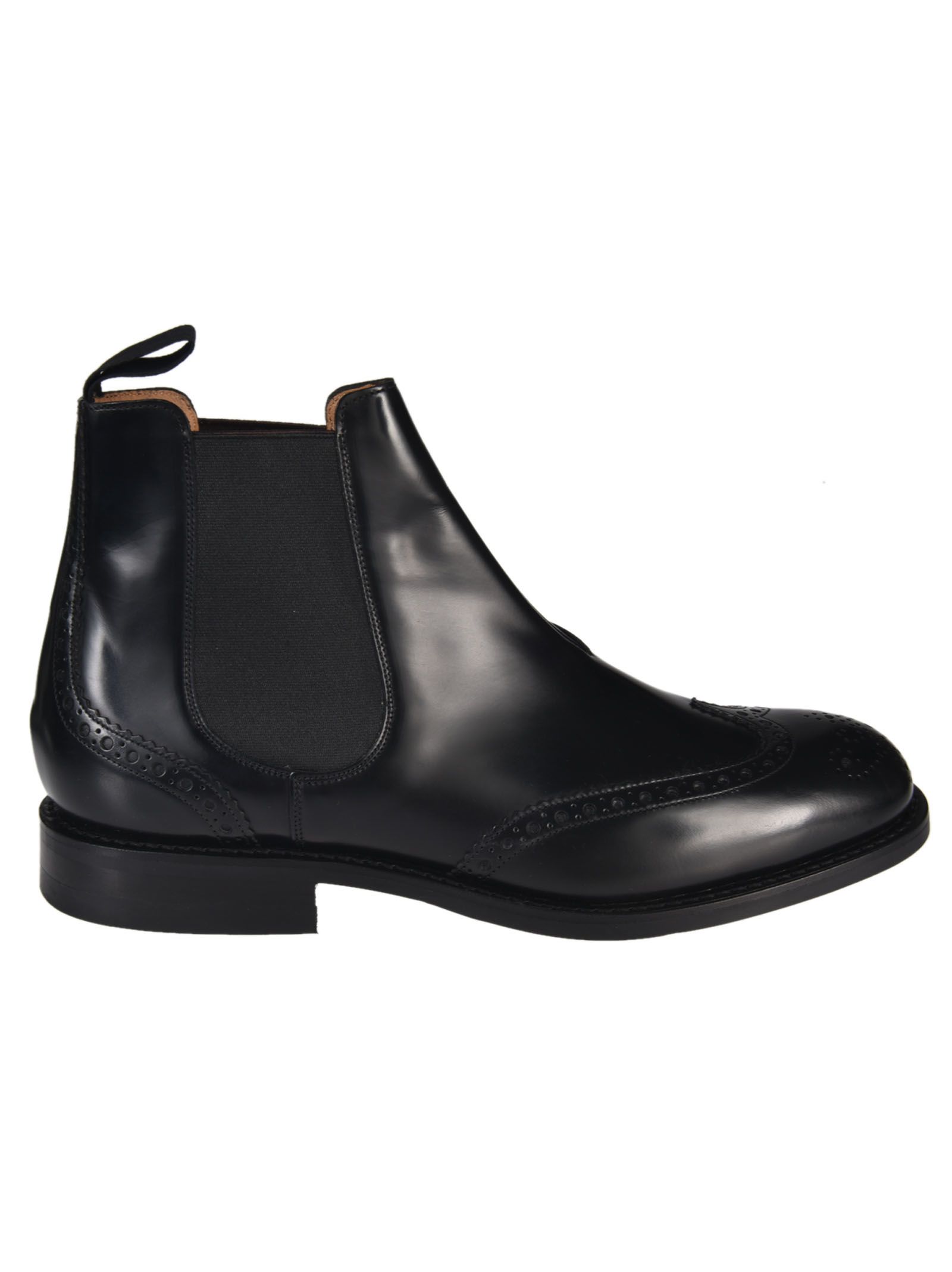 church's black chelsea boots
