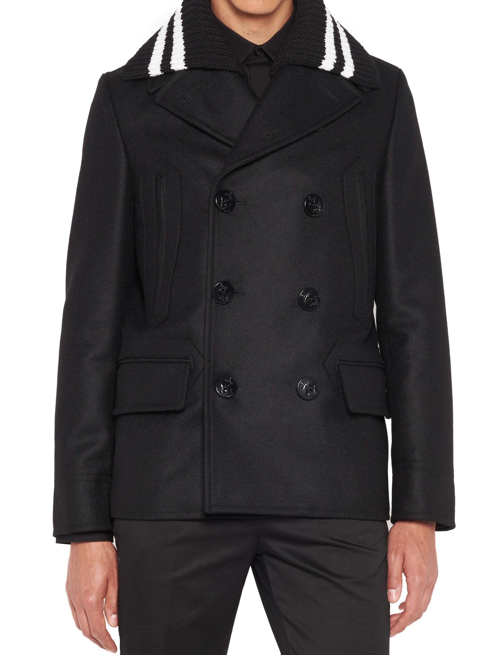 Givenchy - Givenchy Coat - Black, Men's Coats & Jackets | Italist