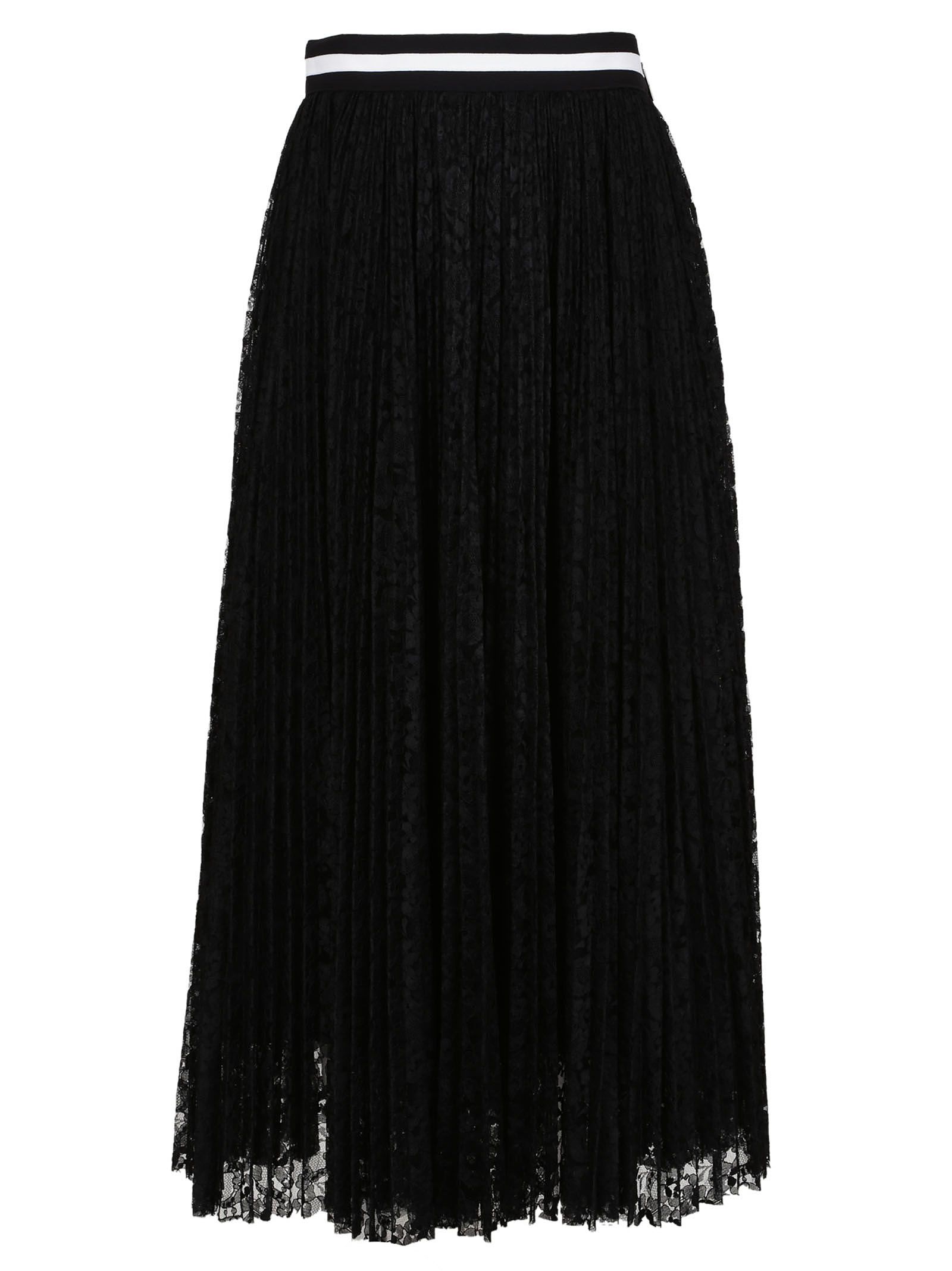 MSGM Black Poliamide Skirt | ModeSens