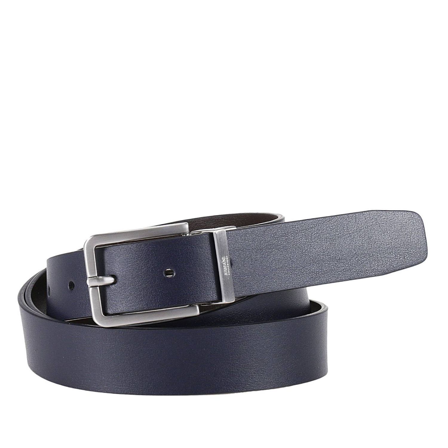 Armani Collezioni - Belt Belt Men Armani Collezioni - blue, Men&#39;s Belts | Italist