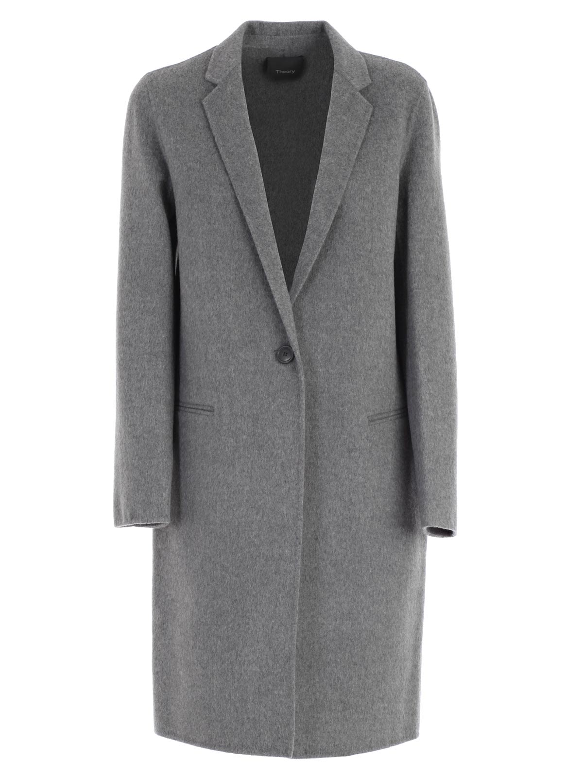 Theory - Theory Coat - Grey, Women's Coats | Italist