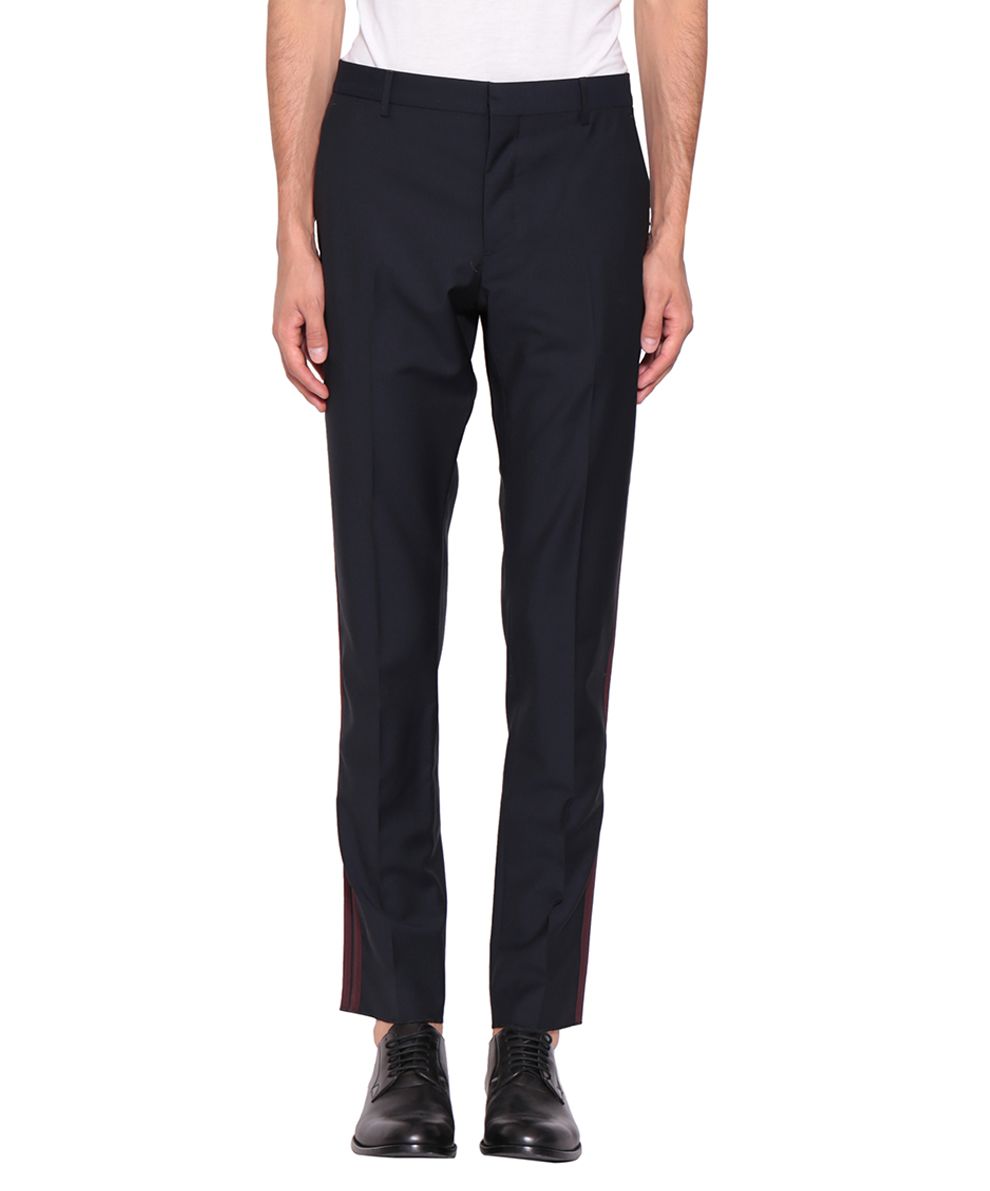 Valentino - Valentino Tech-fabric Jersey Pants - Blu, Men's Trousers ...